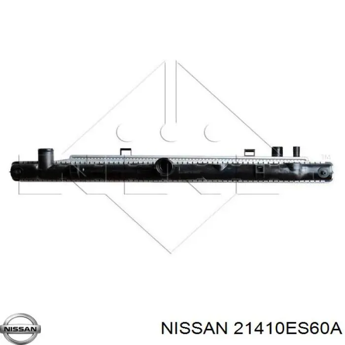 Радиатор охлаждения двигателя Nissan/Infiniti 21410ES60A цена, от 106.21 USD