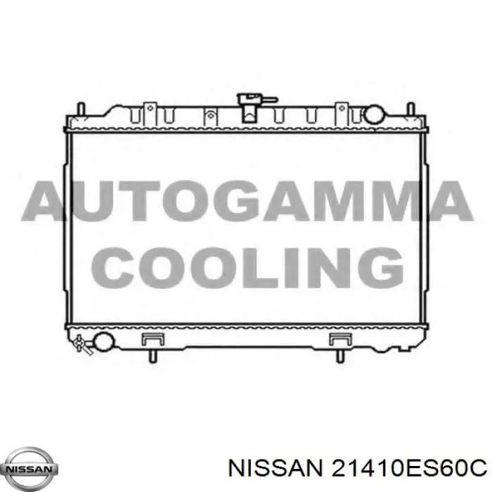 Купить 21410ES60C Nissan/Infiniti Радиатор водяной