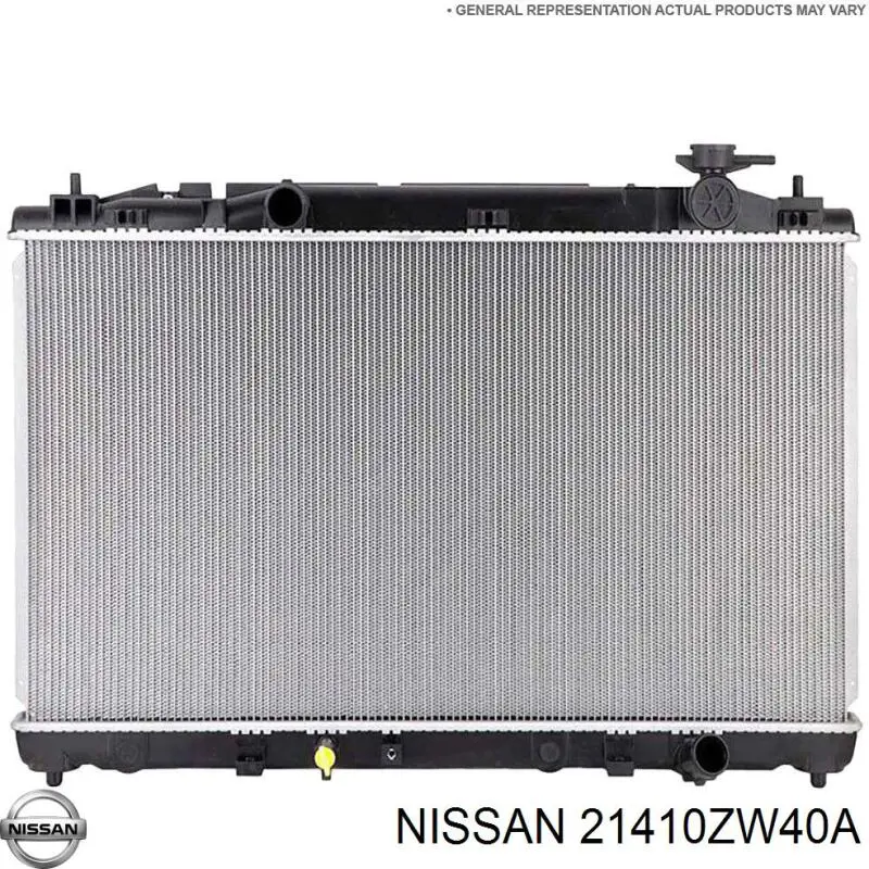 Купить 21410ZW40A Nissan/Infiniti Радиатор водяной