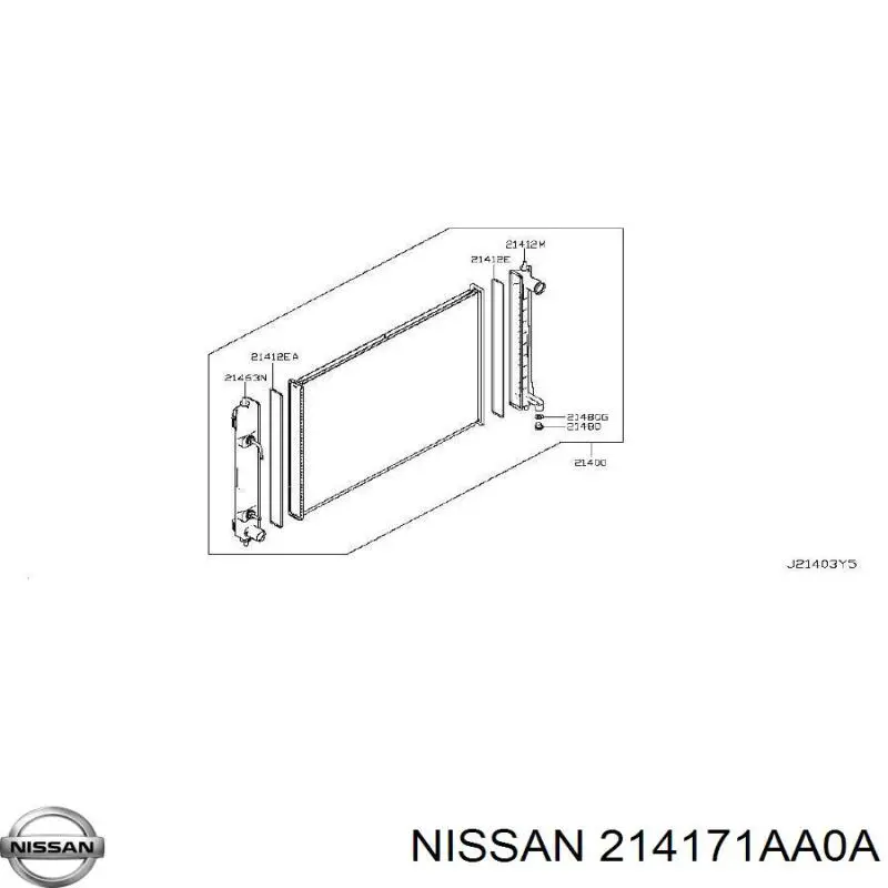  Nissan/Infiniti 214171AA0A цена, от 24.07 USD