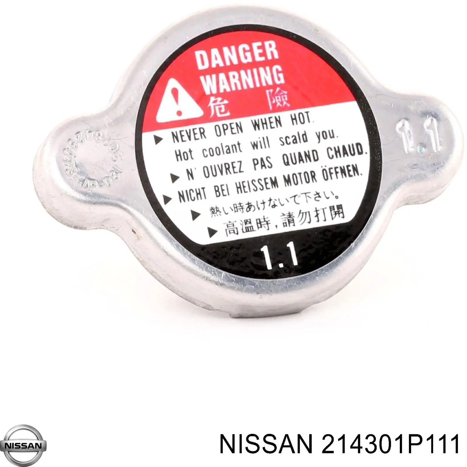 214301P111 Nissan крышка (пробка радиатора)