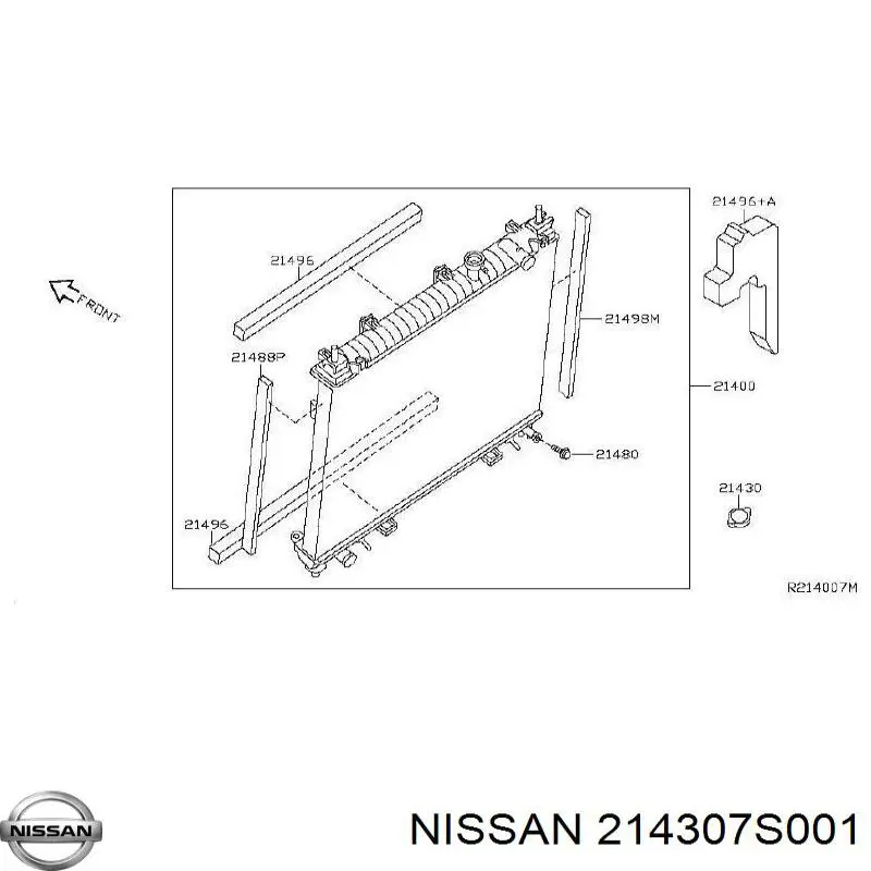 Купить 214307S001 Nissan/Infiniti 