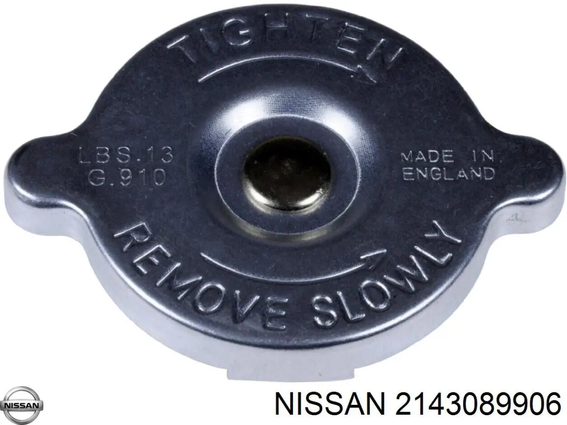 Крышка (пробка) радиатора Nissan 2143089906