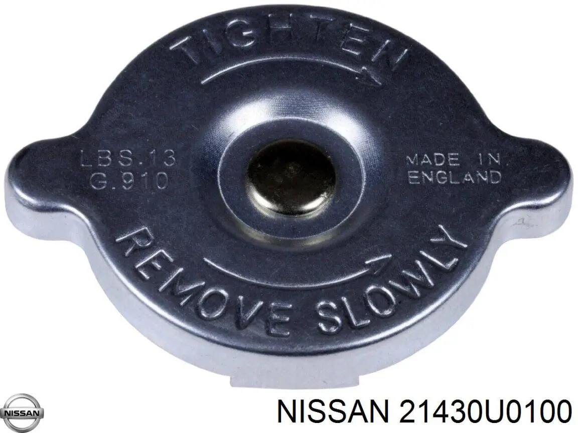 21430U0100 Nissan крышка (пробка радиатора)