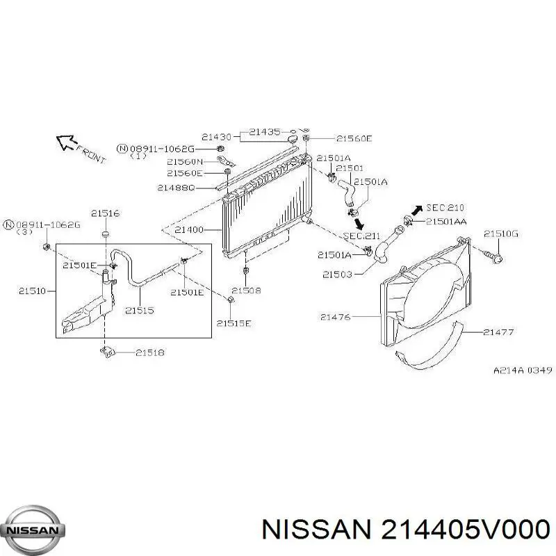  214405V000 Nissan