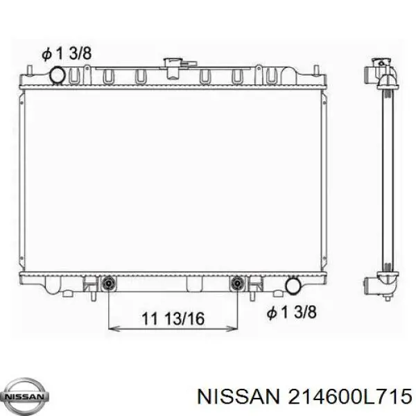 214600L715 Nissan/Infiniti Радиатор основной