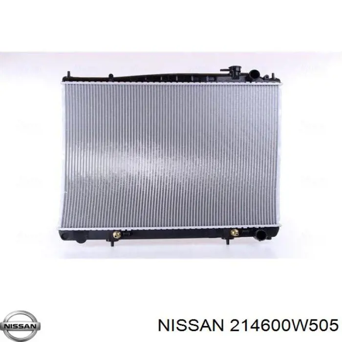 214600W505 Nissan радиатор