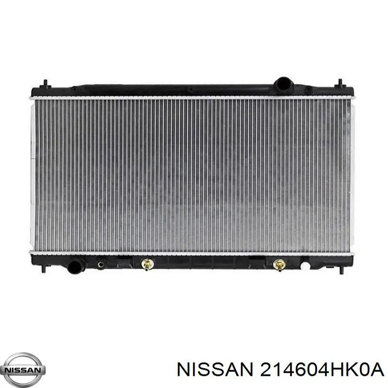 Радиатор охлаждения двигателя на Nissan Q60 G 