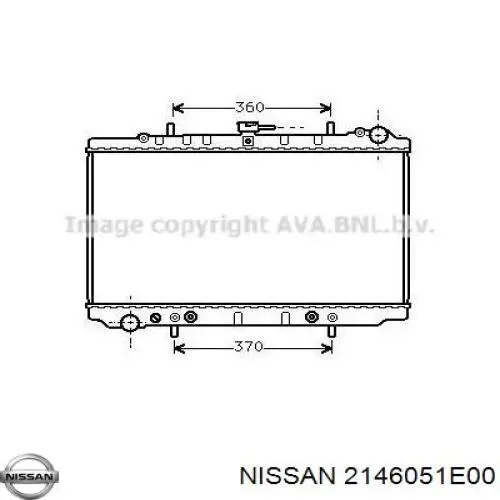 2146051E00 Nissan/Infiniti Радиатор основной