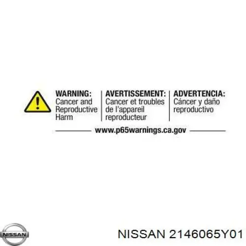 2146065Y01 Nissan/Infiniti Радиатор основной