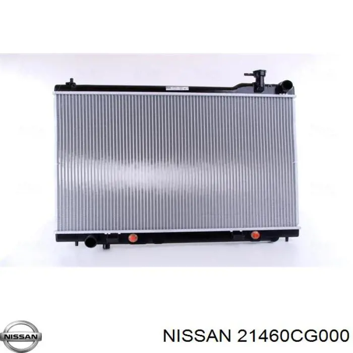 Радиатор охлаждения двигателя Nissan/Infiniti 21460CG000 цена, от 99.91 USD