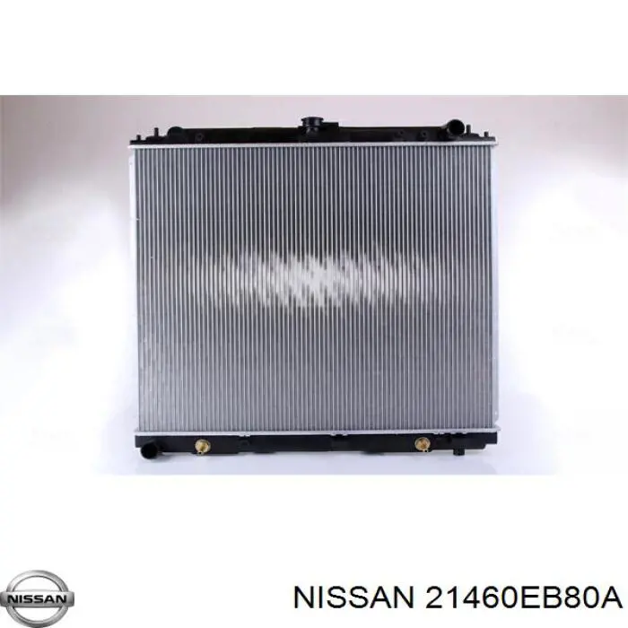 21460EB80A Nissan радиатор