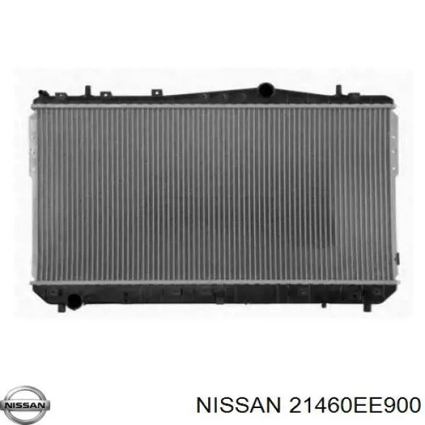 Радиатор охлаждения двигателя Nissan 21460EE900