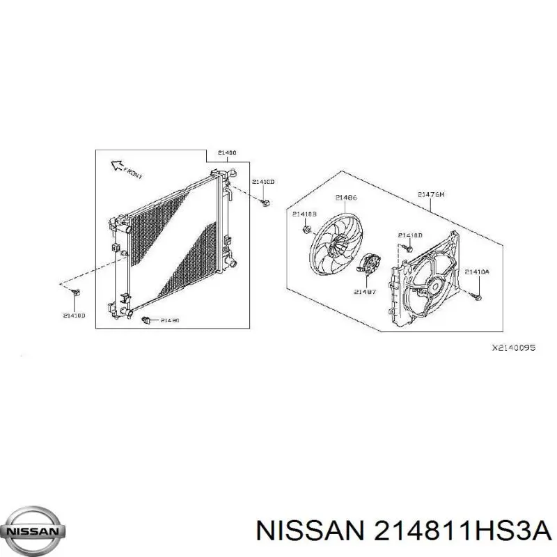 214811HS3A Nissan