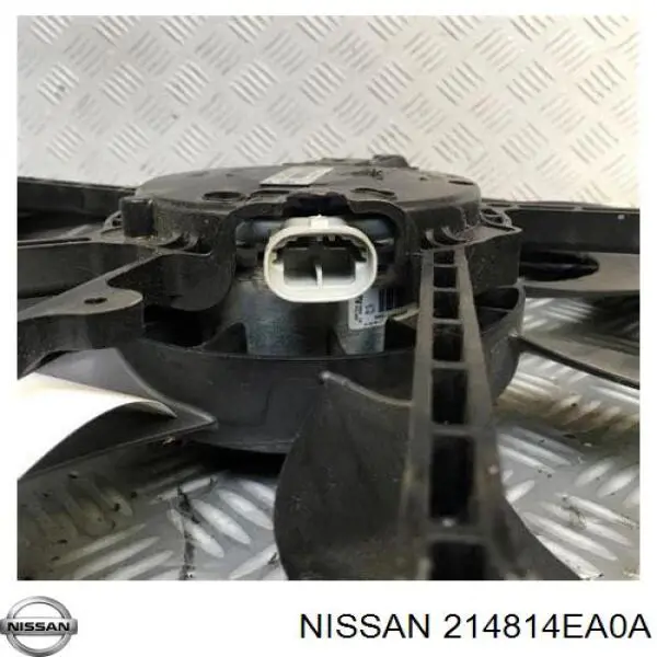 Купить 214814EA0A Nissan/Infiniti Диффузор вентилятора в сборе с мотором и крыльчаткой