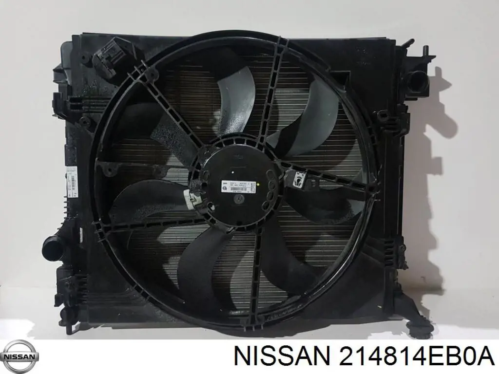 Купить 214814EB0A Nissan/Infiniti Диффузор вентилятора в сборе с мотором и крыльчаткой
