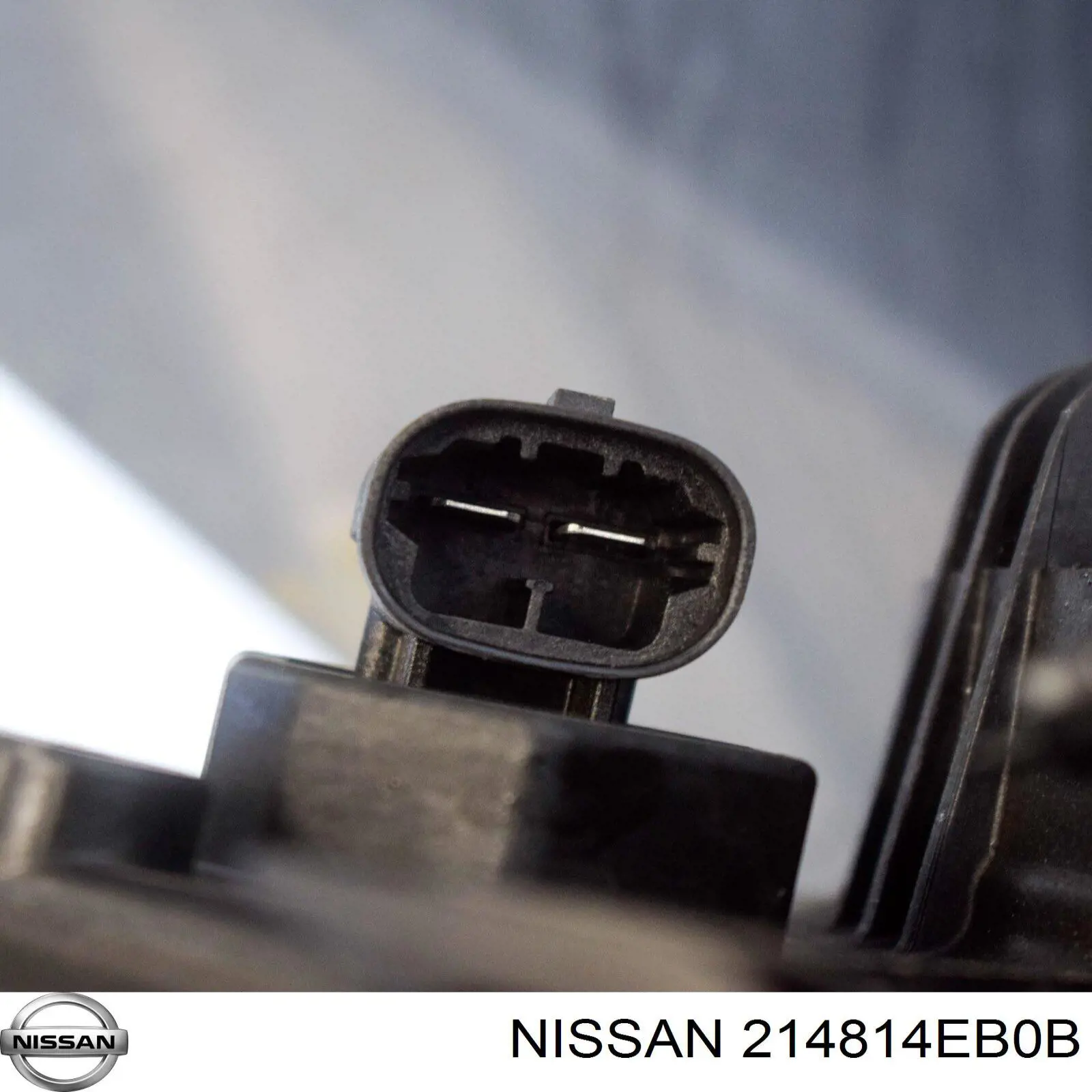 Difusor de radiador, ventilador de refrigeración, condensador del aire acondicionado, completo con motor y rodete 214814EB0B Nissan/Infiniti