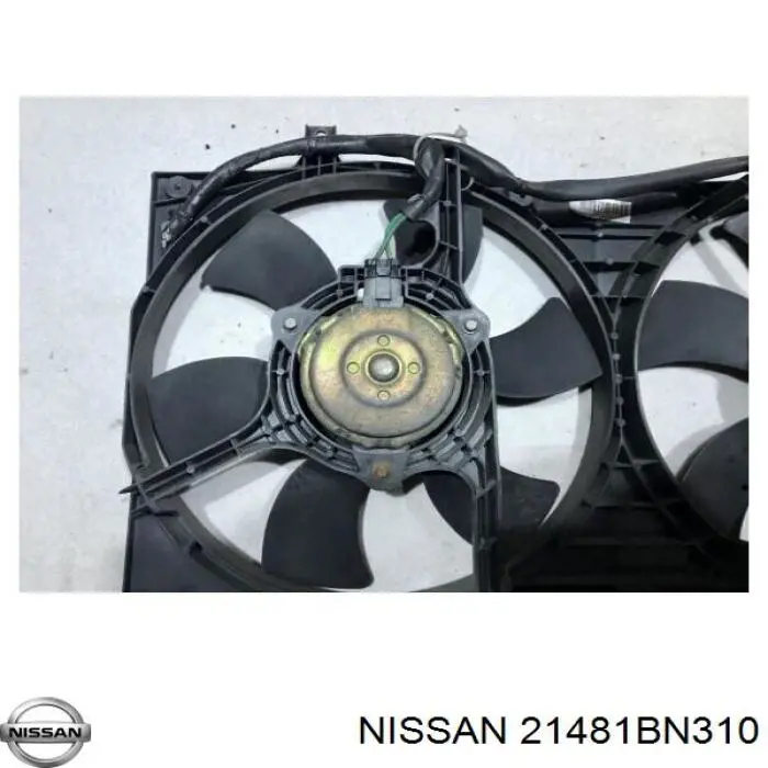Электровентилятор охлаждения в сборе Nissan/Infiniti 21481BN310 цена, от 31.67 USD