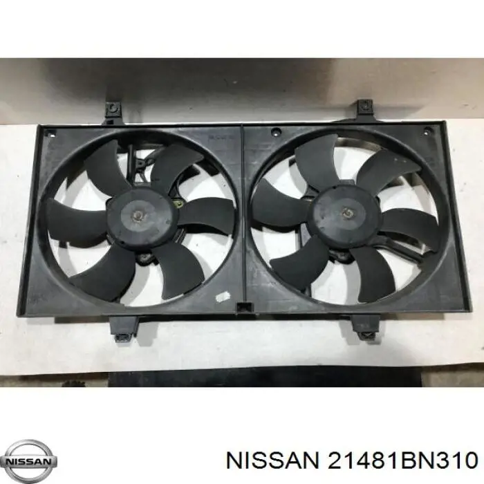 Купить 21481BN310 Nissan/Infiniti Электровентилятор охлаждения в сборе (мотор+крыльчатка)