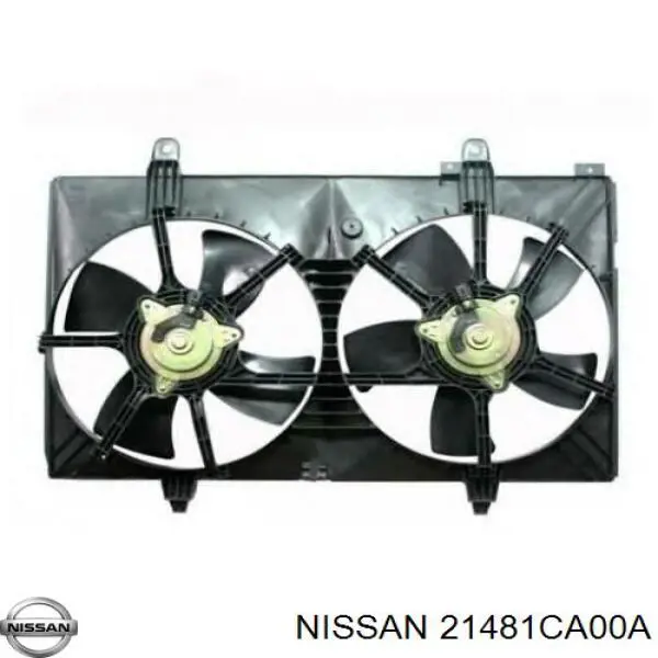 Электровентилятор охлаждения в сборе Nissan/Infiniti 21481CA00A цена, от 87.30 USD
