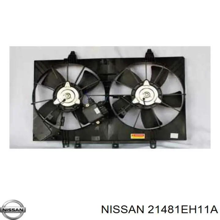 Электровентилятор охлаждения 21481EH11A Nissan/Infiniti