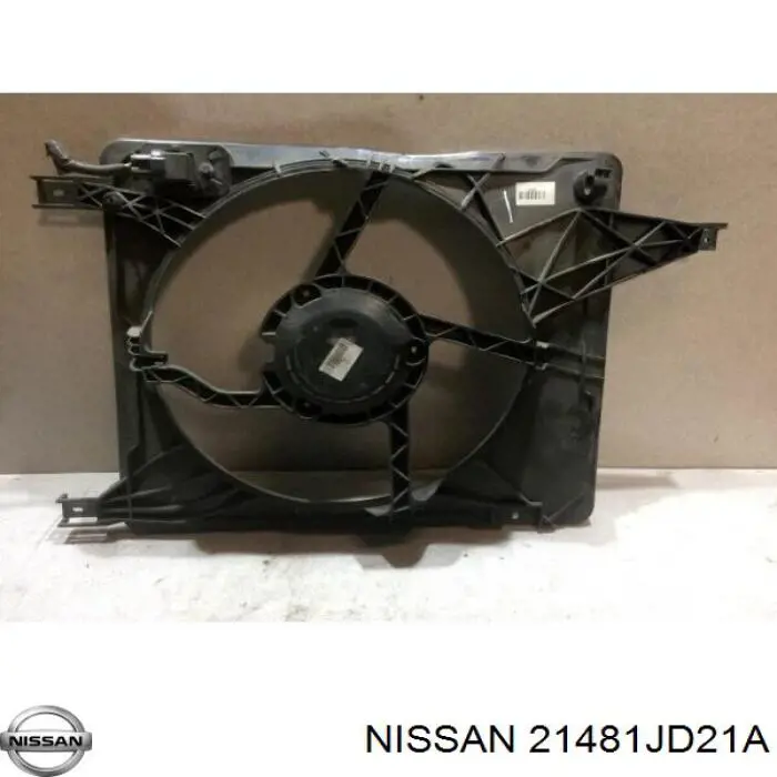 Купить 21481JD21A Nissan/Infiniti Диффузор вентилятора в сборе с мотором и крыльчаткой