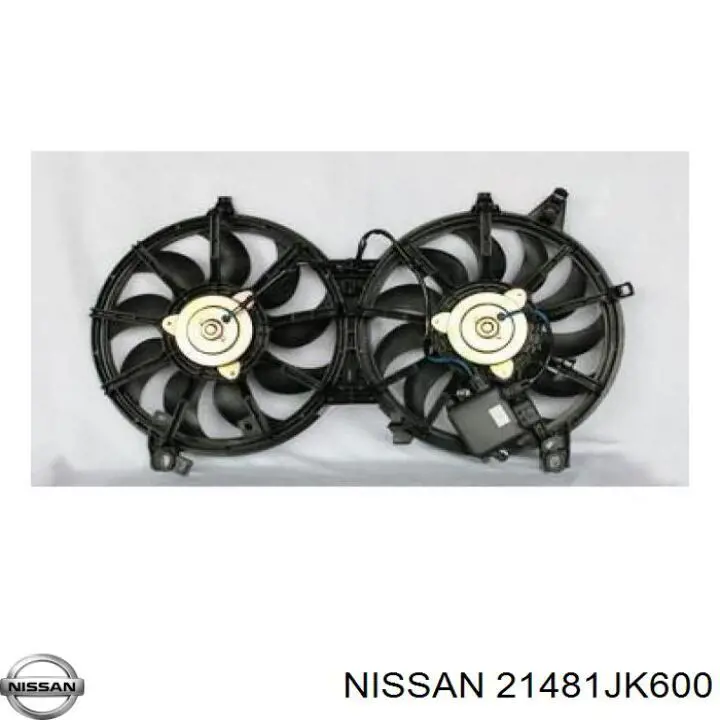 Купить 21481JK600 Nissan/Infiniti Диффузор вентилятора в сборе с мотором и крыльчаткой
