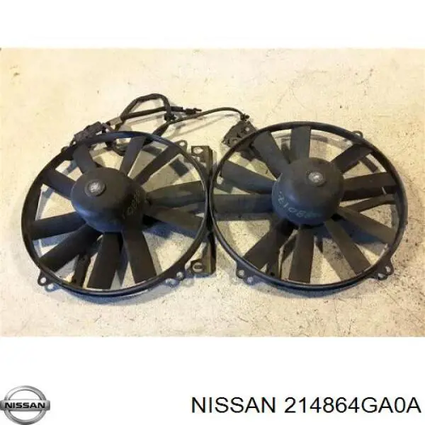 Вентилятор/крыльчатка радиатора охлаждения, левый Nissan/Infiniti 214864GA0A цена, от 14.45 USD