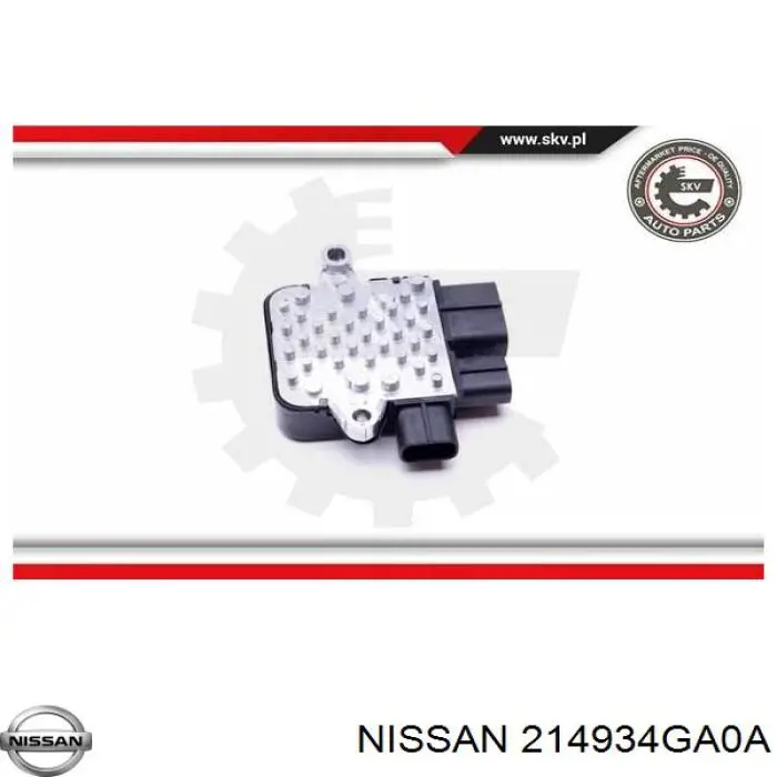 Регулятор оборотів вентилятора 214934GA0A Nissan/Infiniti