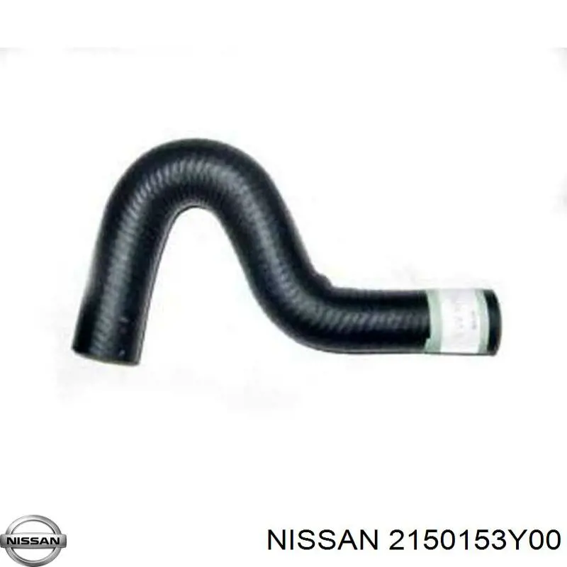 Шланг (патрубок) радиатора охлаждения верхний на Nissan Sunny III 