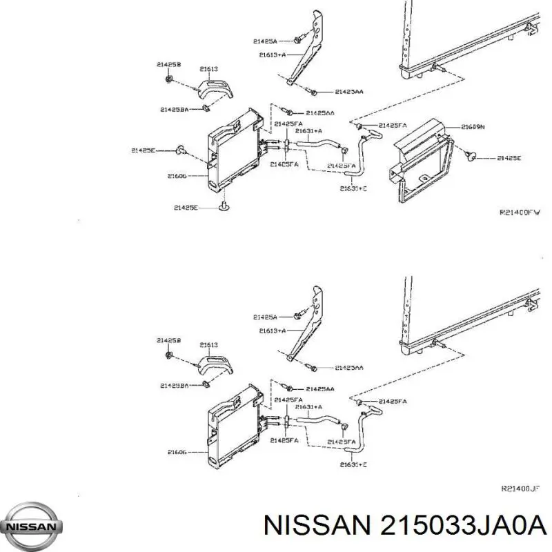  215033JA0A Nissan