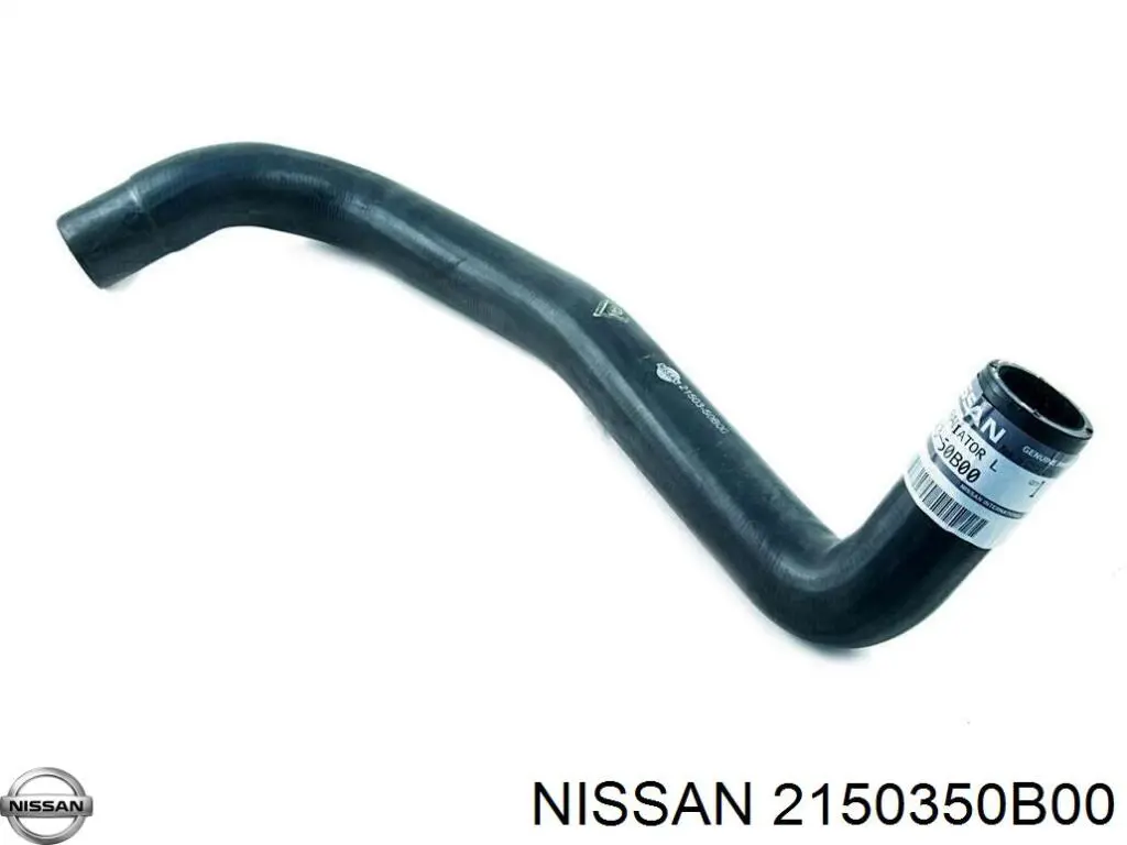 Шланг (патрубок) радиатора охлаждения нижний на Nissan Micra K11
