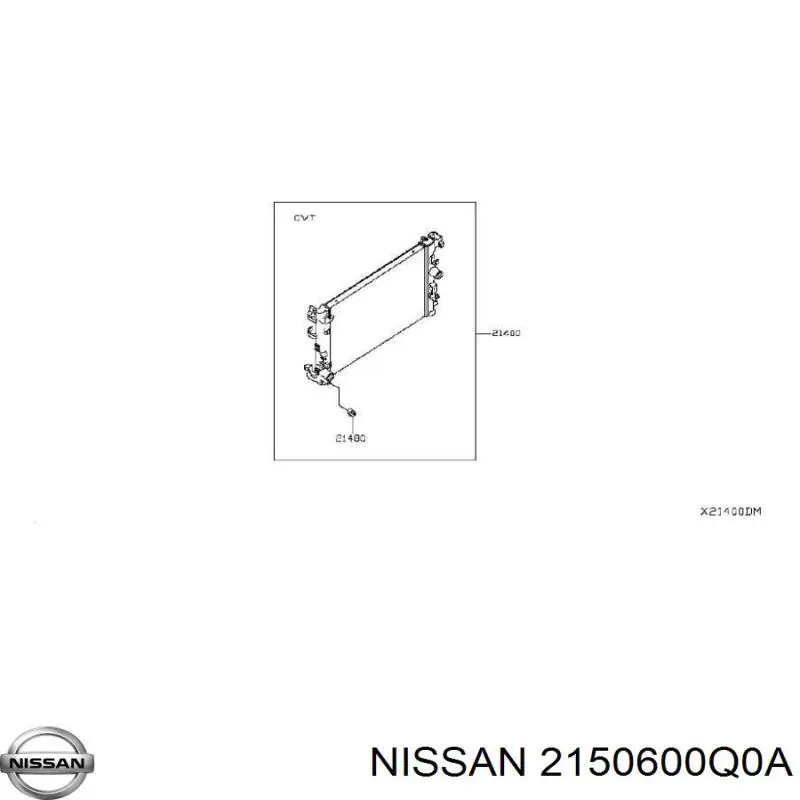 2150600Q0A Nissan 