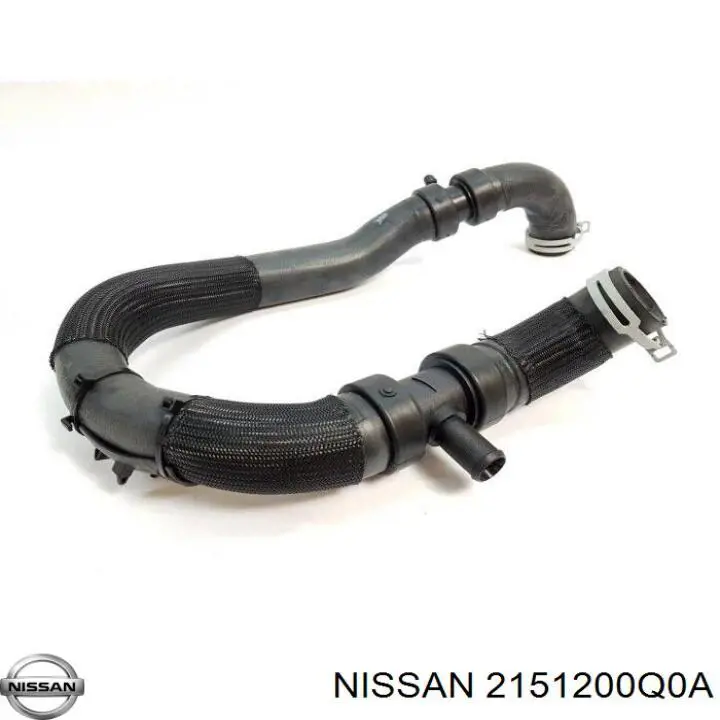 Патрубок радиатора 2151200Q0A Nissan