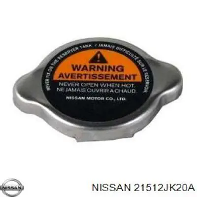 21512JK20A Nissan acoplamento de desmontagem rápida de mangueira do radiador de esfriamento