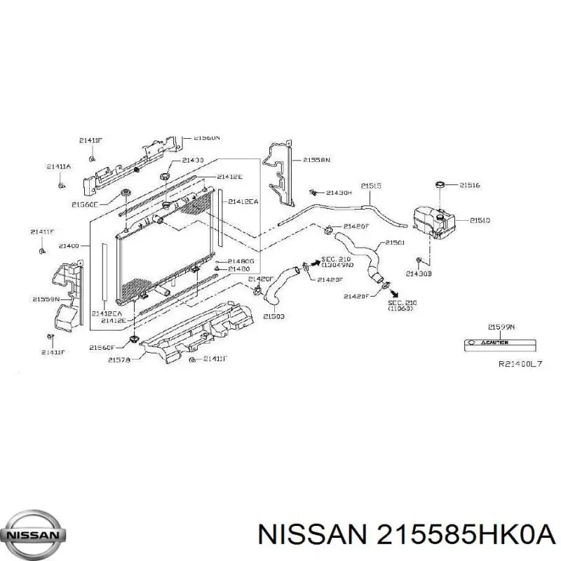  215585HK0A Nissan