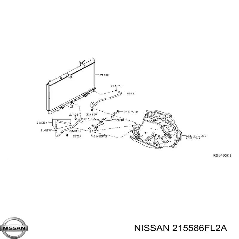  215586FL2A Nissan