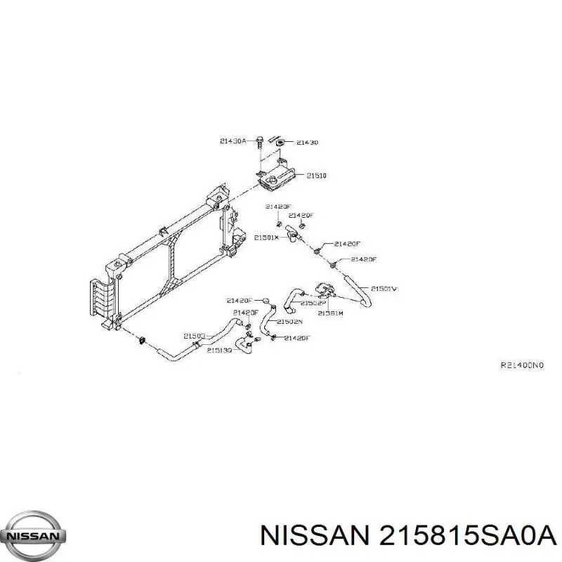 215815SA0A Nissan 