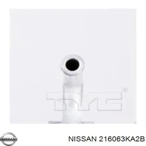 216063KA2B Nissan radiador de esfriamento, caixa automática de mudança