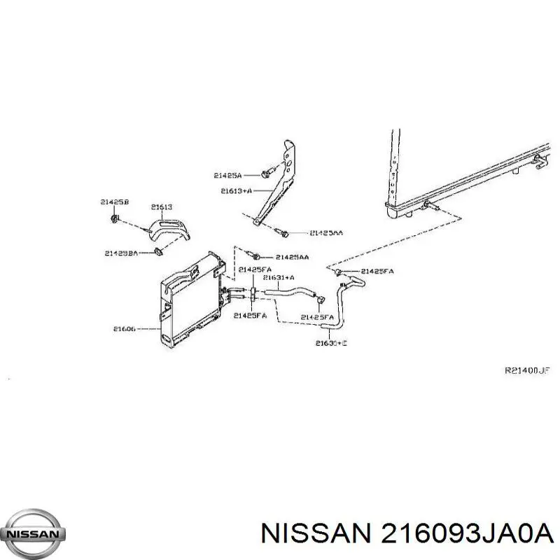 216093JA0A Nissan 