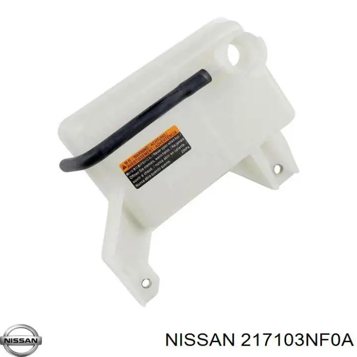 Бачок системы охлаждения расширительный Nissan 217103NF0A