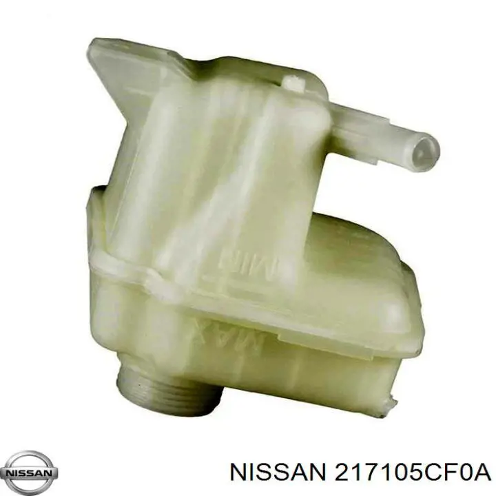 217105CF0A Nissan tanque de expansão do sistema de esfriamento