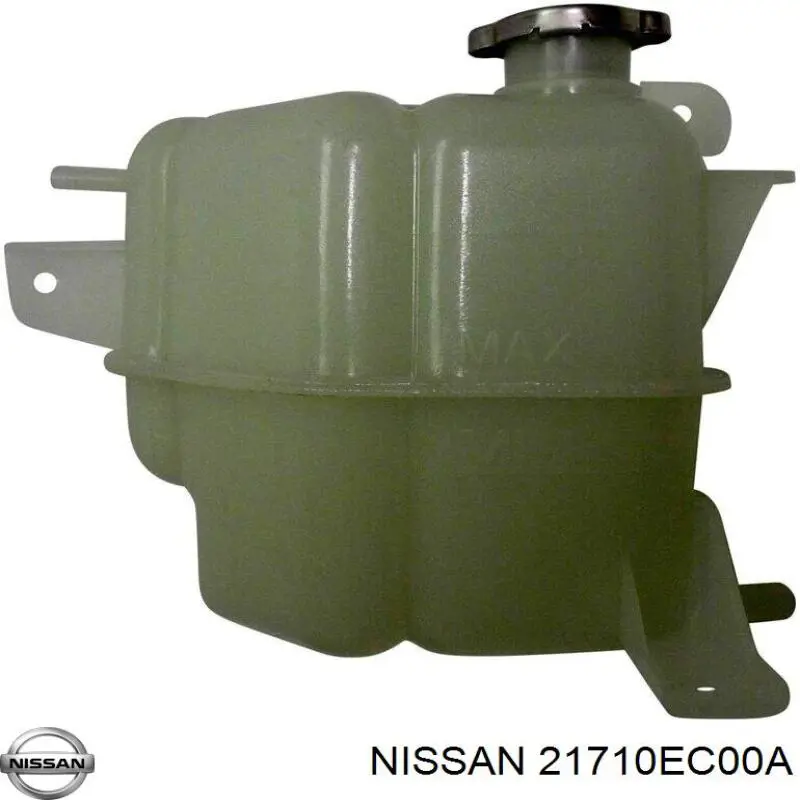 21710EC00A NISSAN Vaso de expansión original y equivalente