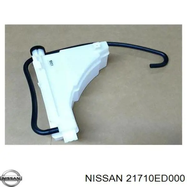 Tanque de expansão do sistema de esfriamento para Nissan Tiida (C11X)