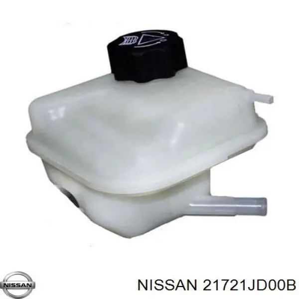 Бачок системы охлаждения расширительный Nissan 21721JD00B