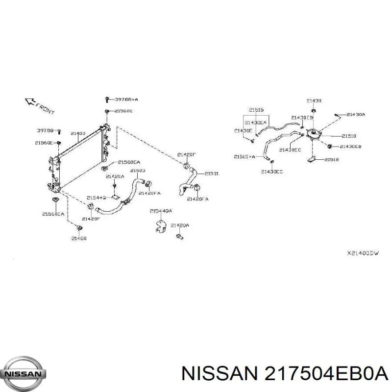 217504EB0A Nissan 