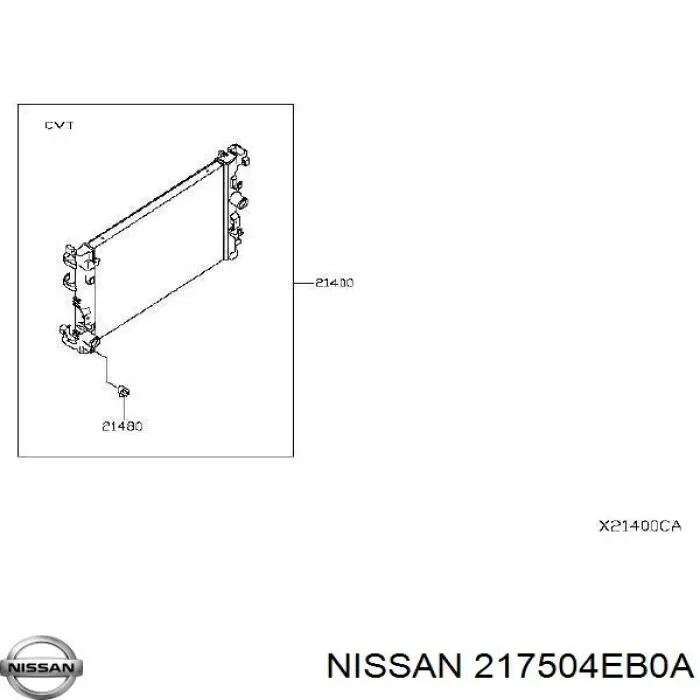  Nissan/Infiniti 217504EB0A цена, от 25.45 USD