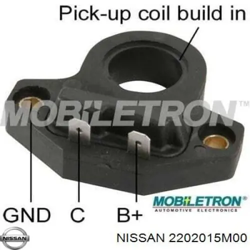 Модуль зажигания (коммутатор) на Nissan Sunny II 