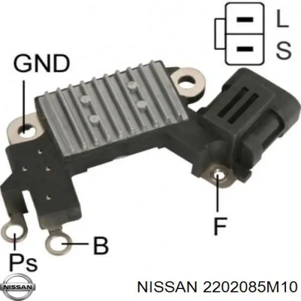 Модуль зажигания (коммутатор) Nissan/Infiniti 2202085M10 цена, от 116.52 USD