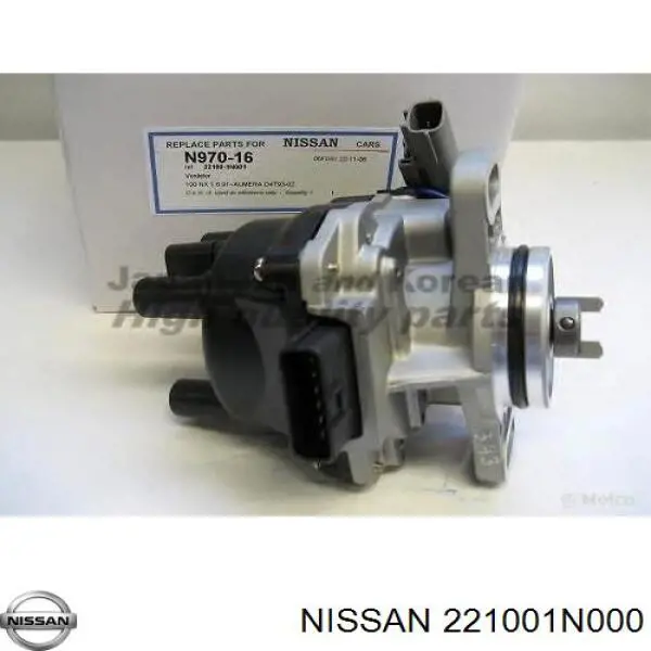 Distribuidor de ignição (distribuidor) para Nissan Almera (N15)